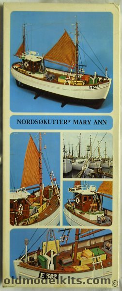 Billing Boats 1/33 Nordsokutter Mary Ann, 472 plastic model kit
